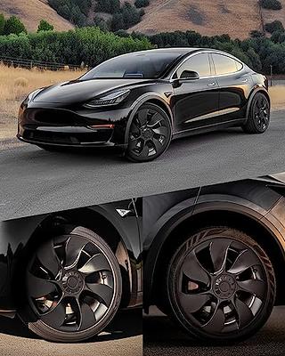 Tesla Model Y Hubcap Set in Turbine Design - 19 Inch