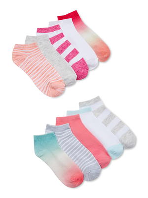 No Boundaries Women's Low-Cut Socks, 10-Pack, Sizes 4-10