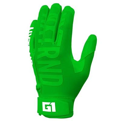 Nxtrnd G1 Pro Football Gloves, Mens & Youth Boys Sticky Receiver Gloves (Black, Youth Medium)