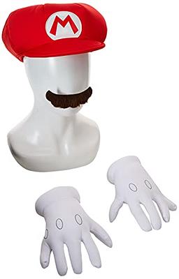 Disguise Men's Nintendo Super Mario Bros.Mario Adult Costume Accessory Kit