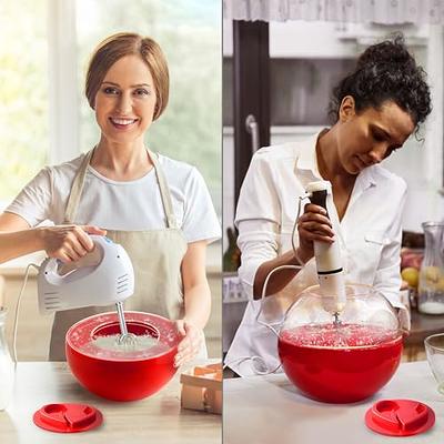  Farberware Classic Plastic Mixing Bowls, Red Set of 3, Small:  Home & Kitchen