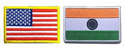 2 Pack US Flag Velcro Patch (Multi Colors Available)