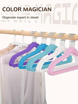 HOUSE DAY 20 Pack Plastic Hangers, White Hangers Extra Wide with 360°  Swivel Hook, Space Saving Hangers as Closet Storage and Organizer, Shirts,  Pants, Heavy Duty Hangers Enough for Coat, Suit - Yahoo Shopping