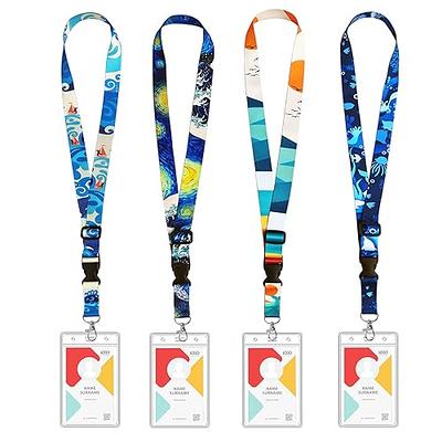 15 Pieces Cruise Lanyards Retractable Cruise Ship Lanyards with