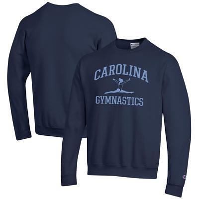 Men's Champion Navy North Carolina Tar Heels Baseball Stack Pullover Hoodie