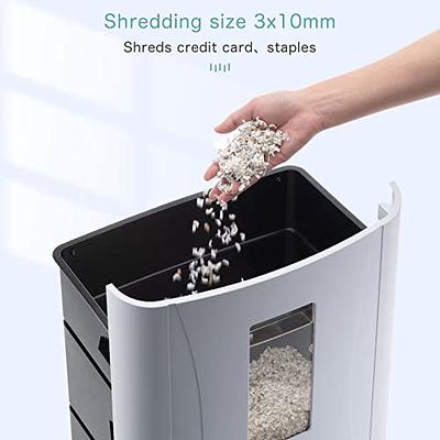 Basics 150-Sheet Autofeed Micro-Cut Paper Shredder