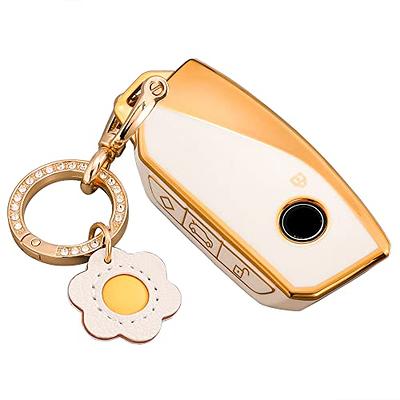 for BMW Key Fob Cover Shell Case fit BMW X1 X2 X3 X5 X6 X7 and Series 1 2 3  4 5 6 7 8 with Gold Key Chain - AliExpress