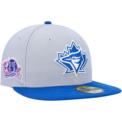 Men's New Era Cream/Pink Toronto Blue Jays Chrome Rogue 59FIFTY Fitted Hat