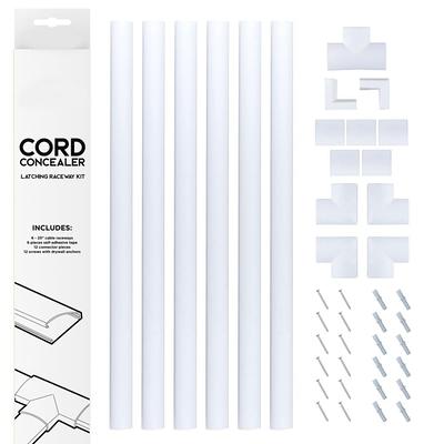 Legrand C368 White Wiremold Cordmate III Cord Cover Accessory Kit 