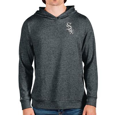 Men's Chicago White Sox Fanatics Branded Heathered Gray/Black Iconic Above  Heat Speckled Raglan Henley 3/4 Sleeve T-Shirt