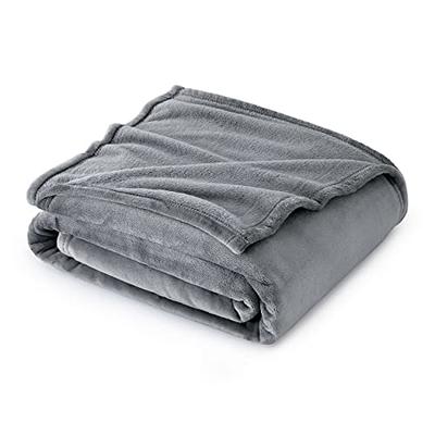  CozyLux Fleece Blanket Throw Black - 300GSM