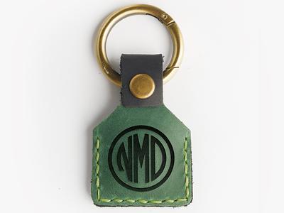 AirTag FineWoven Key Ring - Mulberry