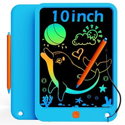 Bravokids 10 Inch LCD Writing Tablet for 3-8 Year Olds - Electronic Drawing  Pad and Doodle Board as Educational Birthday Gifts for Girls and Boys