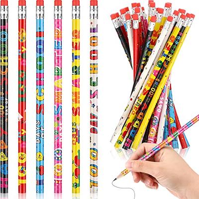 Honoson 60 Pcs Boho Rainbow Inspirational Pencils Bulk Motivational Pencils  with Eraser Back to School Pencil First Day of School Pencils for Student  Kid Children Stationery Party Reward Supplies - Yahoo Shopping