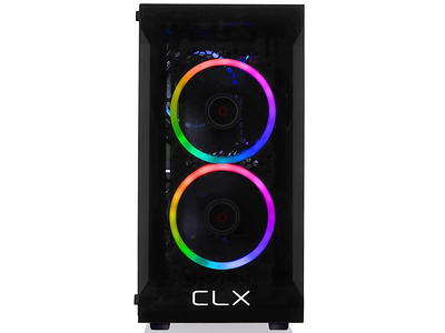 CLX Set Gaming Desktop - AMD Ryzen 5 5600G 3.9GHz 6-Core Processor, 8GB  DDR4 Memory, Radeon Vega 7 1GB Shared Graphics, 500GB SSD, WiFi, Windows 11