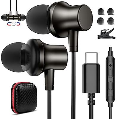 USB C Headphones for Samsung Galaxy S23 Ultra S22 S21 FE S20 A54 A53 USB C  Earphones with Microphone in-Ear Headphones Wired Earbuds USB Type C