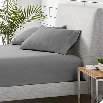 Bare Home 2-Pack Fitted Bottom Sheets Twin XL - Premium 1800 Ultra-Soft  Wrinkle Resistant Microfiber - Deep Pocket (Twin XL, Light Grey) - Yahoo  Shopping