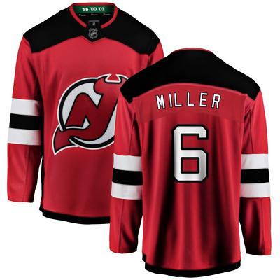 Men's Fanatics Branded Timo Meier Red New Jersey Devils Home Breakaway Jersey