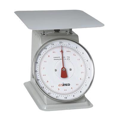 Detecto PT-25 Petite Top Loading Scale with Fixed Dial-25lb Capacity