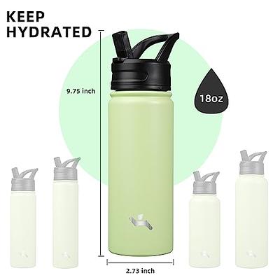 Drink More Water Stainless Steel Wide Mouth Water Bottle by Shutterfly