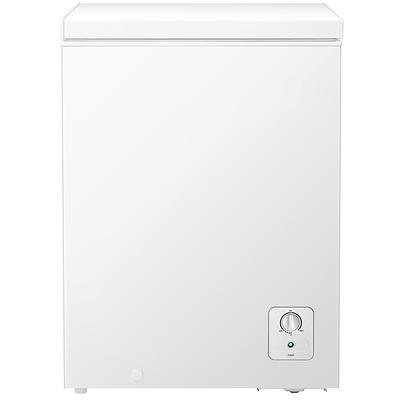 Hisense Garage-Ready 5-cu ft Manual Defrost Chest Freezer (White