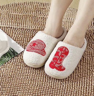 Men's Home Slippers, Fashion Mushroom Pattern Casual Solid Color Plush  Lined Slipper, Warm And Comfortable Shoes | SHEIN USA