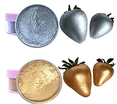 Edible Glitter Spray - 10g Edible Luster Dust Metallic Food Grade Coloring  Glitter for Drinks, Cake Decorating, Baking - Edible Dust Powder Shimmer  Dusting Powder for Icing, Chocolate, Candy (Silver) - Yahoo Shopping