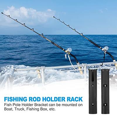 PATIKIL Fishing Rod Holder Bracket 2 Pack with 4 Ball Elastic