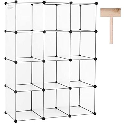 C&AHOME Cube Storage Organizer, 6-Cube Shelves Units, Closet Cabinet, DIY