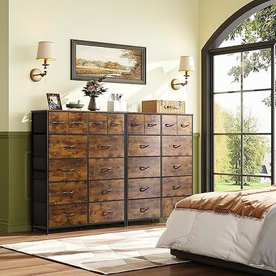 WLIVE Dresser for Bedroom with 8 Drawers, Wide Fabric Dresser for Storage  and Organization, Bedroom Dresser, Chest of Drawers for Living Room,  Closet