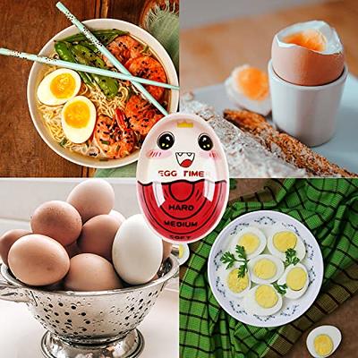 Egg Timer for Boiling Eggs Soft Hard Boiled Egg Timer That Changes Color  When Done,Color