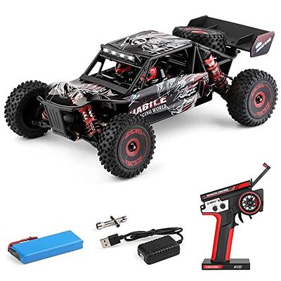 HAIBOXING 1:18 Scale All Terrain RC Car 36KM/H High Speed, 4WD Electric  Vehicle,2.4 GHz Radio Controller, Included 2 Batteries and A