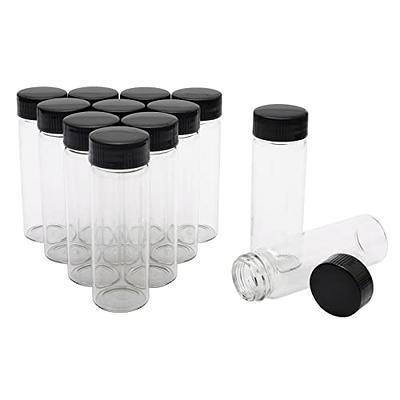 Csfglassbottles 16pcs 25ml Clear Small Glass Vials with White Screwcap  Liquid Sampling Sample Glass Bottles for Chemistry Lab Chemicals - Yahoo  Shopping