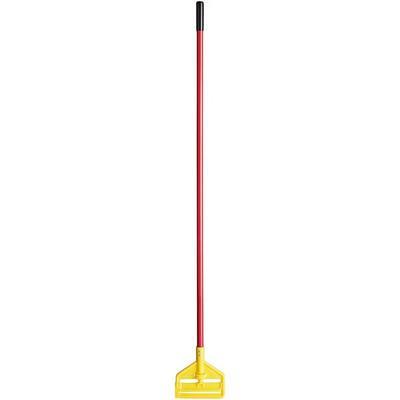 Lavex 24 Red Microfiber Spray Mop Kit with 2 Pads