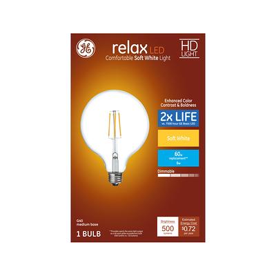 GE Relax HD 40-Watt EQ A15 Soft White Medium Base (e-26) Dimmable