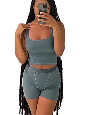 ZFLM Casual Workout Sets Two Piece Outfits for  