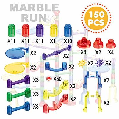 JOYIN 150 Pcs Marble Run Premium Set Construction Building Blocks Toys Stem Learning T