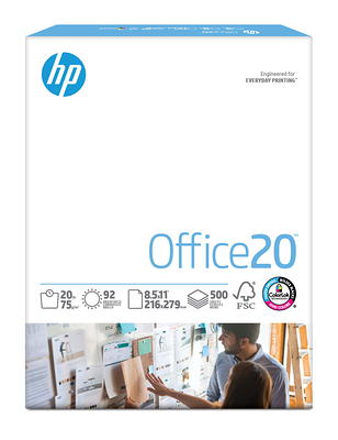 HP Printer Paper | 8.5 x 11 Paper | Copy &Print 20 lb | 10 Ream Case -  5,000 Sheets | 92 Bright | Made in USA - FSC Certified | 200060C