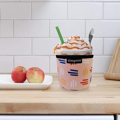 Lit Handlers Ice Cream Cooler Sleeve - Neoprene Ice Cream Pint Holder with  Handle and Pocket - Tear