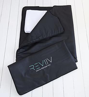 REVIIV Sauna Blanket Insert Towel Kit - Luxurious Bamboo & Cotton Moisture  Wicking Sauna Towels for Infrared Sauna Blankets - Hygienic Barrier for