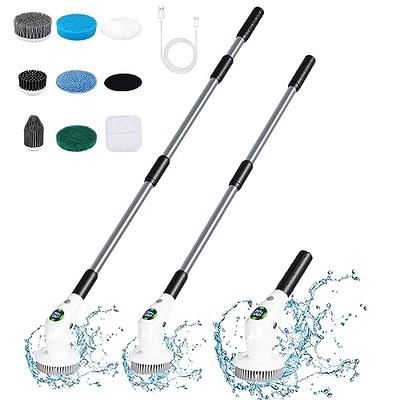 Electric Spin Scrubber, FARI Shower Cleaning Brush with 8