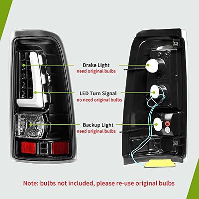 AUTOSAVER88 LED Tail Lights Assembly Compatible with 1999-2006