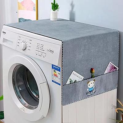 2 PCS Washer and Dryer Top Mat Cover, Non-slip Washer and Dryer Covers for  Top Protector, Dust-Proof Washing Machine Cover Washer Dryer Top Covers for