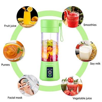 Plastic Mini Blender Fruit Mixer Machine Portable Electric Juicer