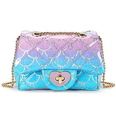 Amazon.com: Forwe Little Girls Toddler Crossbody Purse with Pearl Flowers  Mini Cute Princess Handbags Shoulder Chain Bag (A-Black) : Clothing, Shoes  & Jewelry