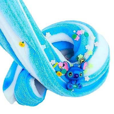 2 Pack Cloud Slime Kit with Blue Stitch and Peach Charms, Scented DIY Slime  Supplies for Girls and Boys, Stress Relief Toy for Kids Education, Party  Favor, Gift and Birthday 
