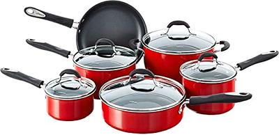 Tramontina Nesting 11 pc. Nonstick Cookware Set, Grey - Yahoo Shopping