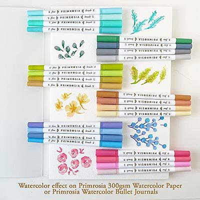 24-color Watercolor Fine Line Pens For Painting And Bullet Journal