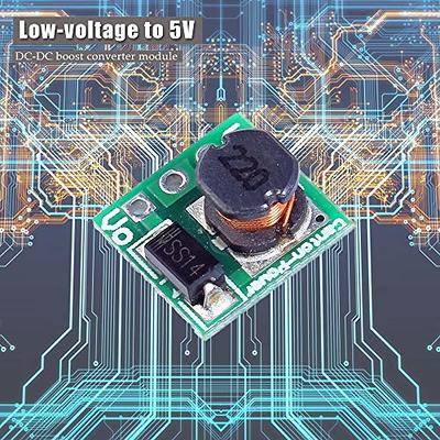 Comidox 1.5V 1.8V 2.5V 3V 3.3V 3.7V 4.2V to 5V DC-DC Step Up Power Module  Voltage Boost Converter Board 0.9-5V to 5V 5PCS - Yahoo Shopping