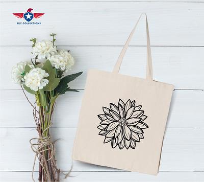 Kazova Floral Cotton Canvas Tote Bag Minimalist Bouquet Aesthetic Tote Bag  Reusable Canvas Shopping …See more Kazova Floral Cotton Canvas Tote Bag